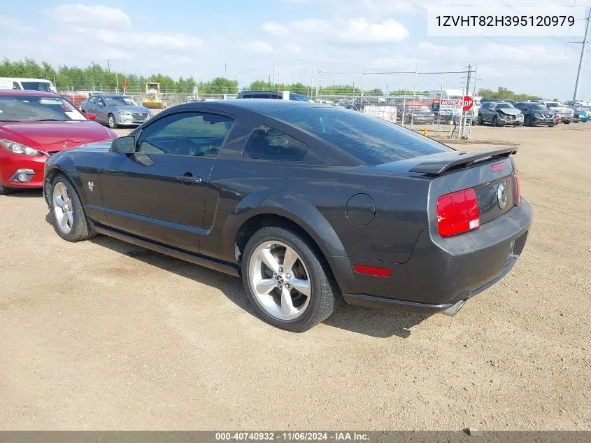 2009 Ford Mustang Gt/Gt Premium VIN: 1ZVHT82H395120979 Lot: 40740932