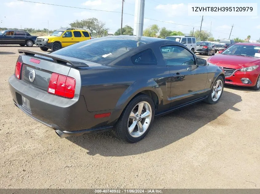 2009 Ford Mustang Gt/Gt Premium VIN: 1ZVHT82H395120979 Lot: 40740932