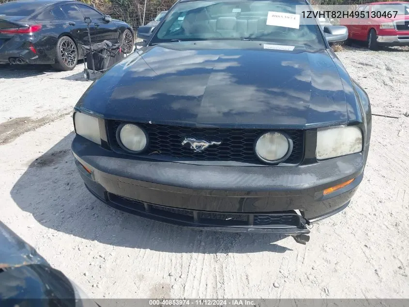 2009 Ford Mustang Gt/Gt Premium VIN: 1ZVHT82H495130467 Lot: 40853974