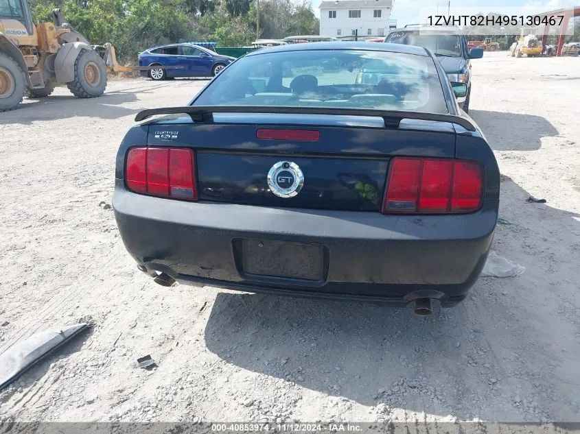 2009 Ford Mustang Gt/Gt Premium VIN: 1ZVHT82H495130467 Lot: 40853974