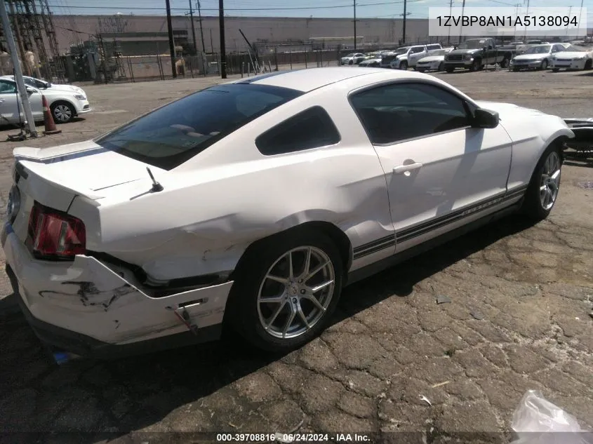 1ZVBP8AN1A5138094 2010 Ford Mustang V6/V6 Premium