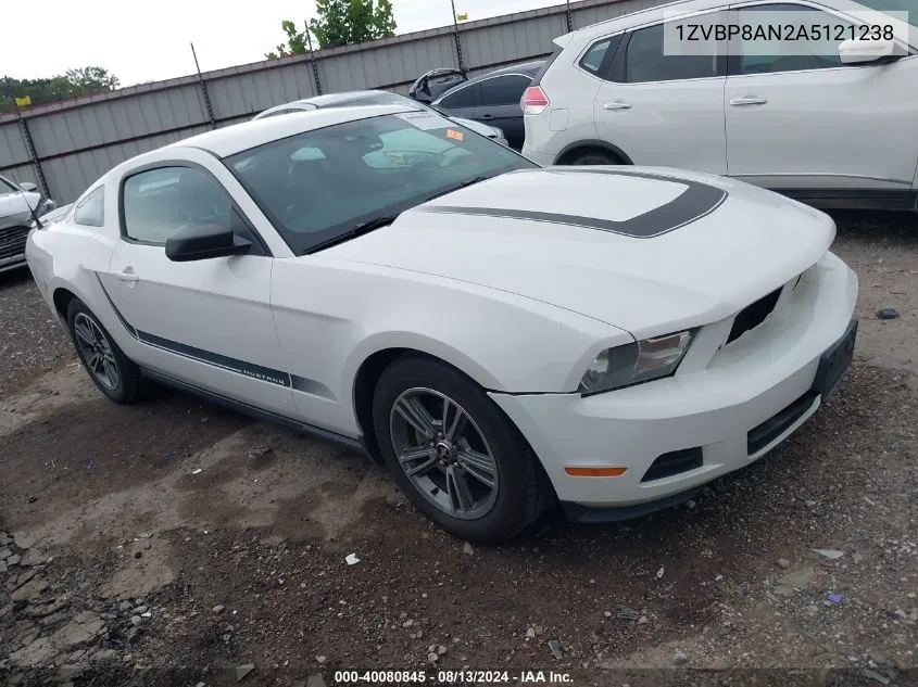 1ZVBP8AN2A5121238 2010 Ford Mustang