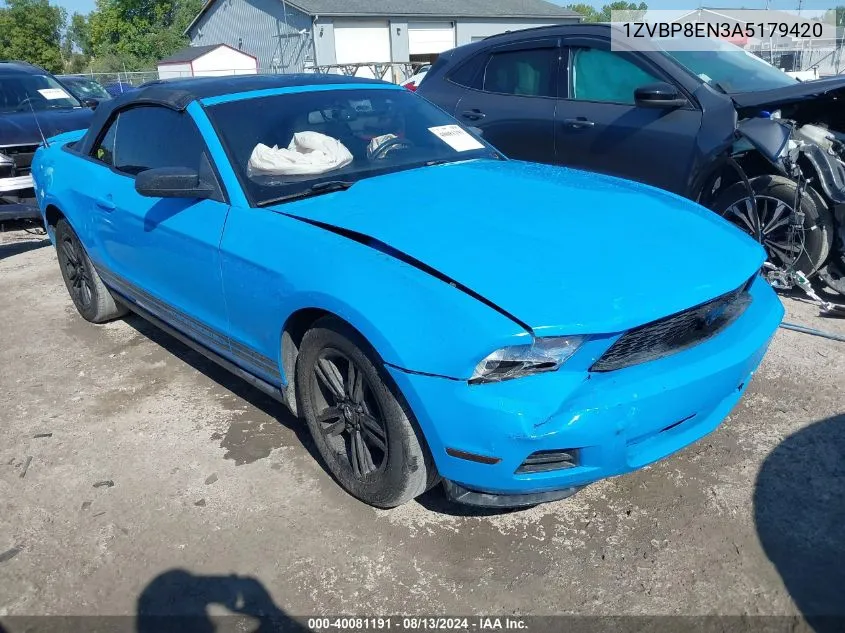 1ZVBP8EN3A5179420 2010 Ford Mustang