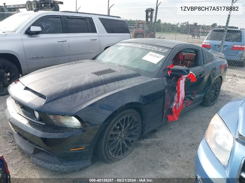 1ZVBP8CH7A5178882 2010 Ford Mustang Gt/Gt Premium