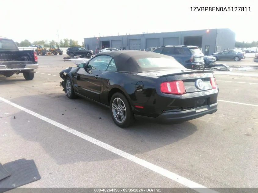 2010 Ford Mustang V6/V6 Premium VIN: 1ZVBP8EN0A5127811 Lot: 40264398