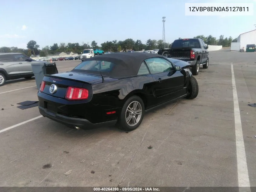 2010 Ford Mustang V6/V6 Premium VIN: 1ZVBP8EN0A5127811 Lot: 40264398