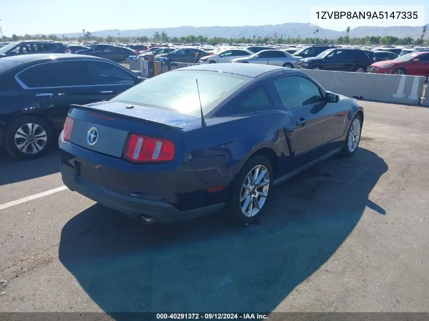 1ZVBP8AN9A5147335 2010 Ford Mustang V6/V6 Premium