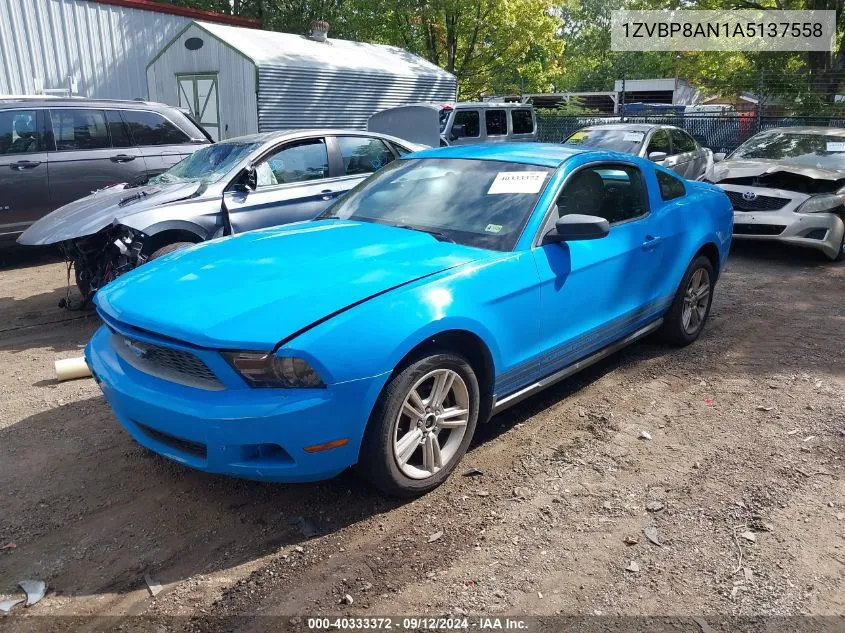 1ZVBP8AN1A5137558 2010 Ford Mustang V6/V6 Premium