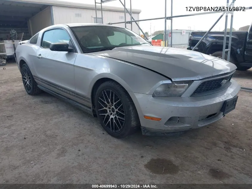 1ZVBP8AN2A5169872 2010 Ford Mustang V6/V6 Premium