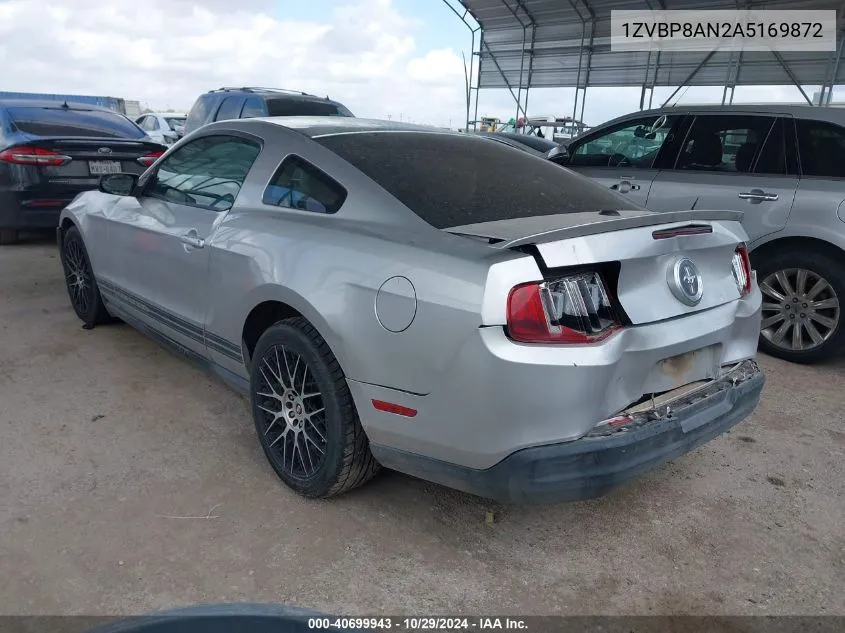 1ZVBP8AN2A5169872 2010 Ford Mustang V6/V6 Premium