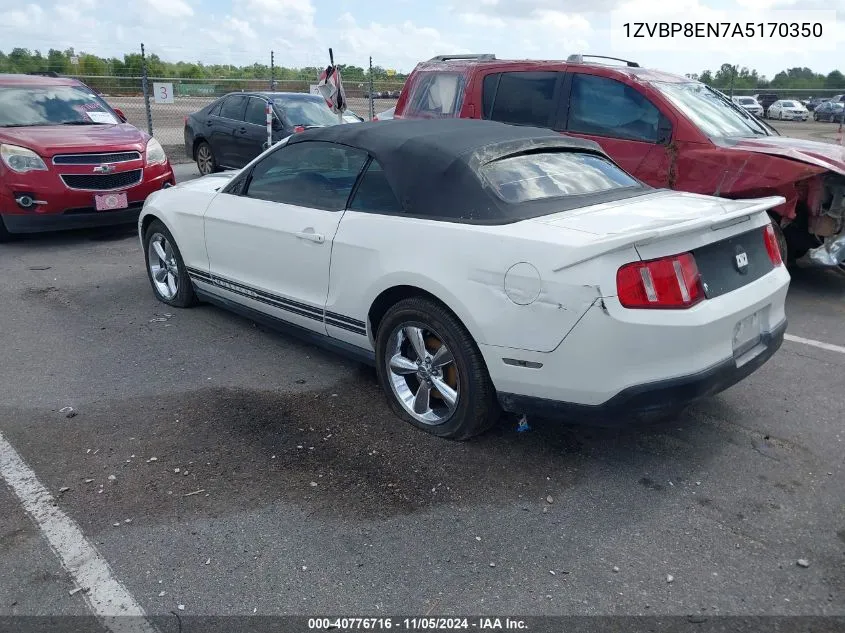 1ZVBP8EN7A5170350 2010 Ford Mustang