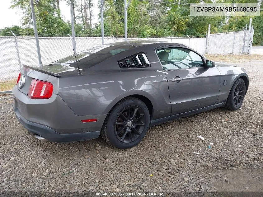 1ZVBP8AM9B5168095 2011 Ford Mustang V6 Premium