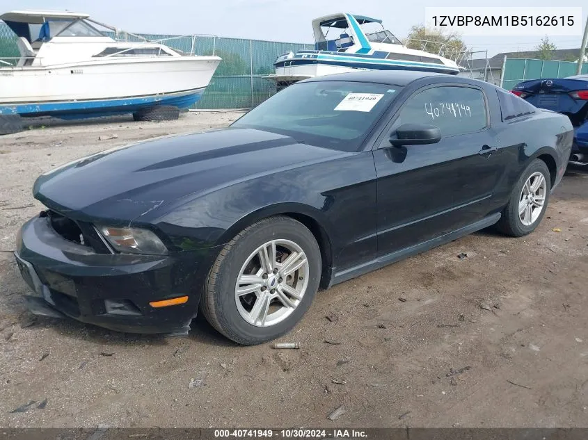 1ZVBP8AM1B5162615 2011 Ford Mustang V6