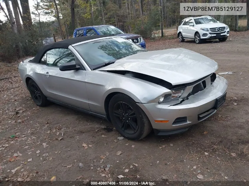 2011 Ford Mustang V6 VIN: 1ZVBP8EM7B5129127 Lot: 40807408