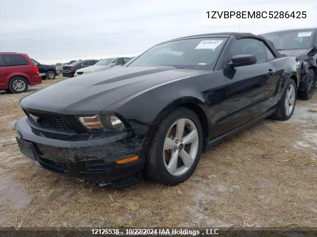 2012 Ford Mustang VIN: 1ZVBP8EM8C5286425 Lot: 12126538