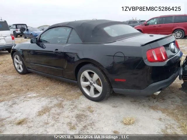 2012 Ford Mustang VIN: 1ZVBP8EM8C5286425 Lot: 12126538