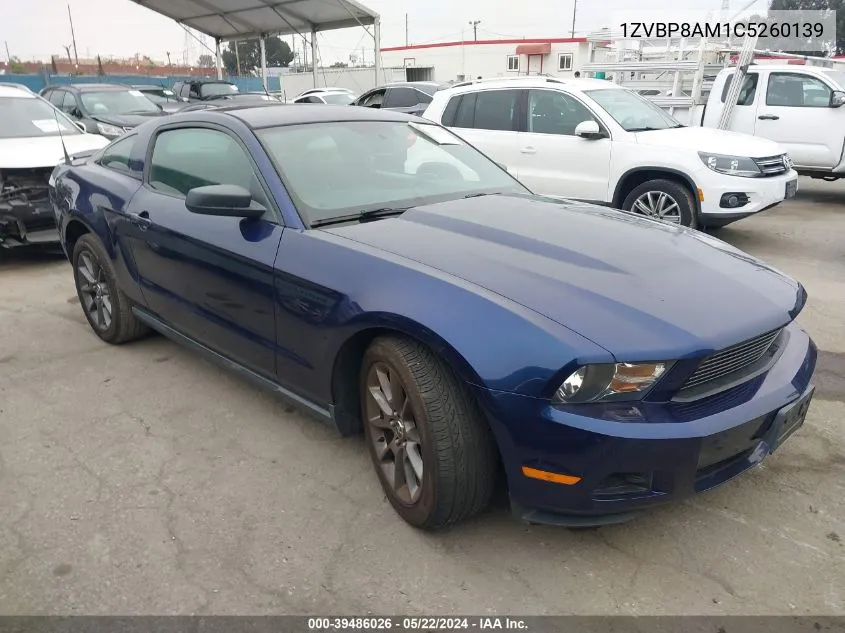 1ZVBP8AM1C5260139 2012 Ford Mustang V6 Premium