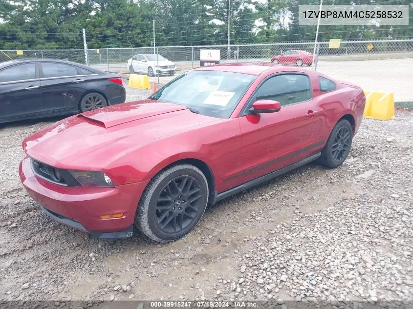 1ZVBP8AM4C5258532 2012 Ford Mustang V6 Premium