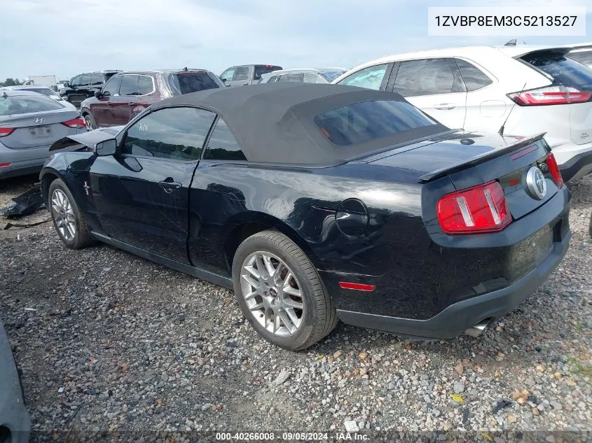 2012 Ford Mustang VIN: 1ZVBP8EM3C5213527 Lot: 40266008