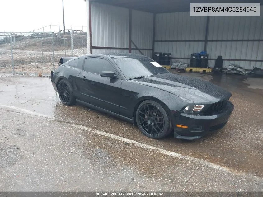 1ZVBP8AM4C5284645 2012 Ford Mustang