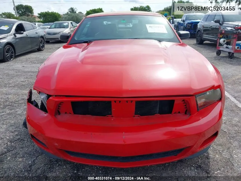 1ZVBP8EM9C5203455 2012 Ford Mustang