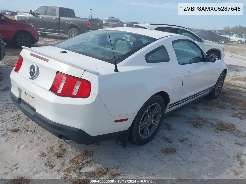 1ZVBP8AMXC5287646 2012 Ford Mustang