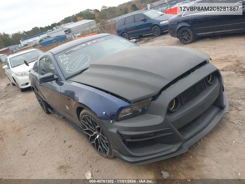 1ZVBP8AM2C5281887 2012 Ford Mustang V6