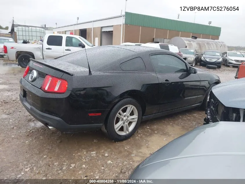 2012 Ford Mustang V6 VIN: 1ZVBP8AM7C5276054 Lot: 40804258