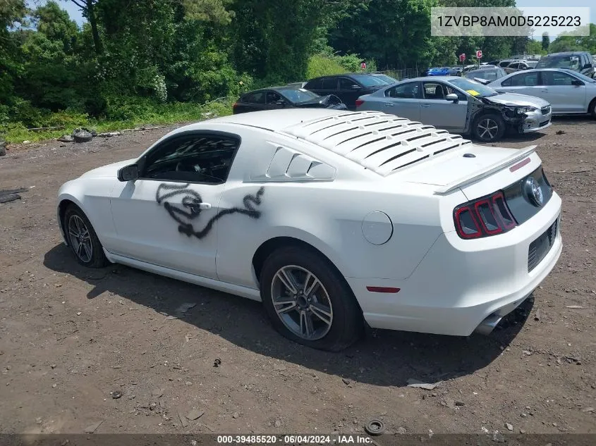 2013 Ford Mustang V6 Premium VIN: 1ZVBP8AM0D5225223 Lot: 39485520