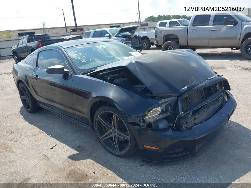 2013 Ford Mustang V6 VIN: 1ZVBP8AM2D5216037 Lot: 40058644