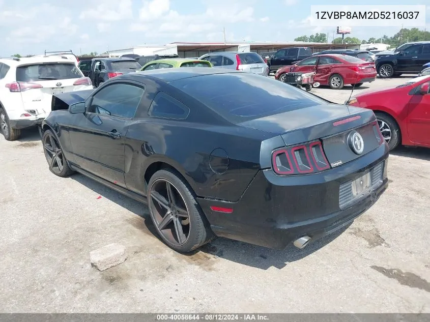 1ZVBP8AM2D5216037 2013 Ford Mustang V6