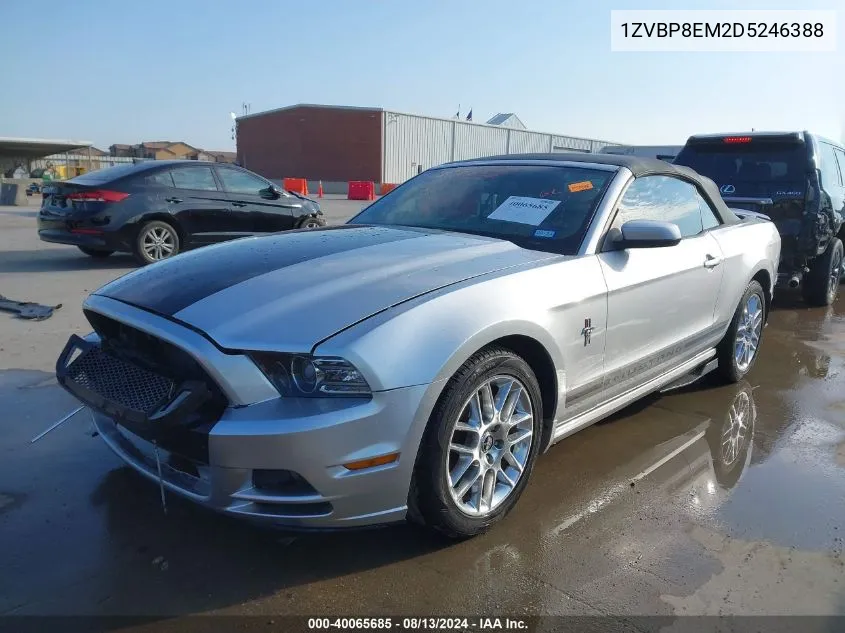 1ZVBP8EM2D5246388 2013 Ford Mustang V6 Premium