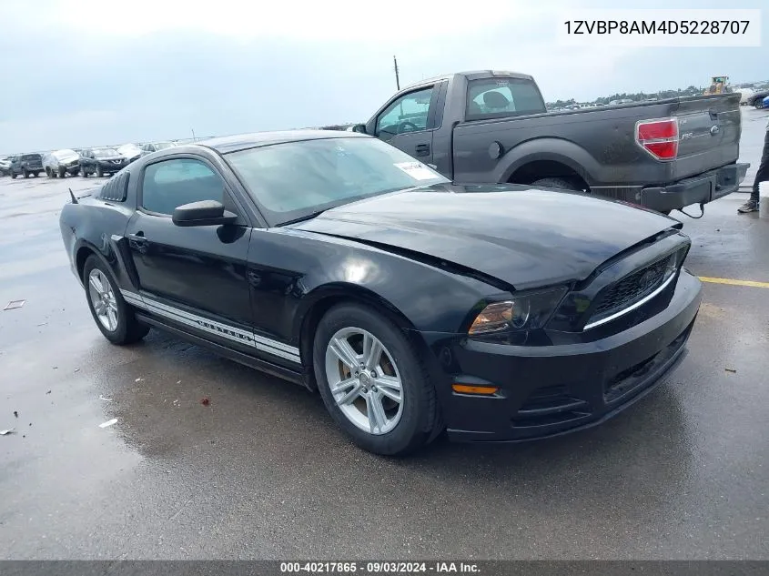 2013 Ford Mustang V6 VIN: 1ZVBP8AM4D5228707 Lot: 40217865