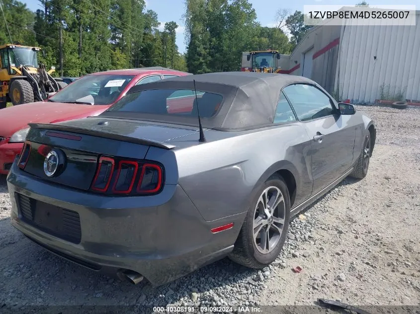 1ZVBP8EM4D5265007 2013 Ford Mustang V6 Premium