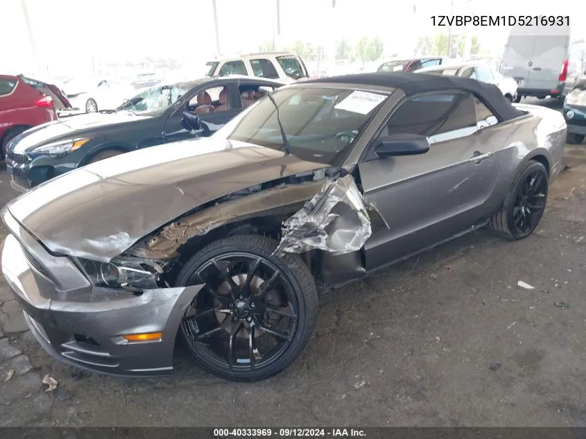 1ZVBP8EM1D5216931 2013 Ford Mustang