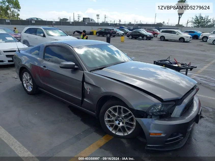 2013 Ford Mustang V6 Premium VIN: 1ZVBP8AM2D5279624 Lot: 40358997