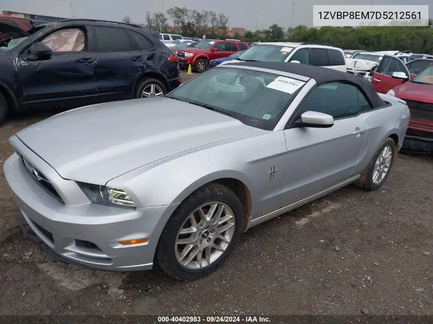 2013 Ford Mustang VIN: 1ZVBP8EM7D5212561 Lot: 40402983