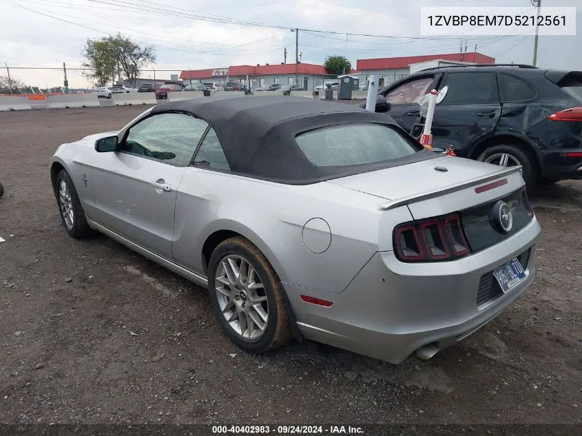 2013 Ford Mustang VIN: 1ZVBP8EM7D5212561 Lot: 40402983