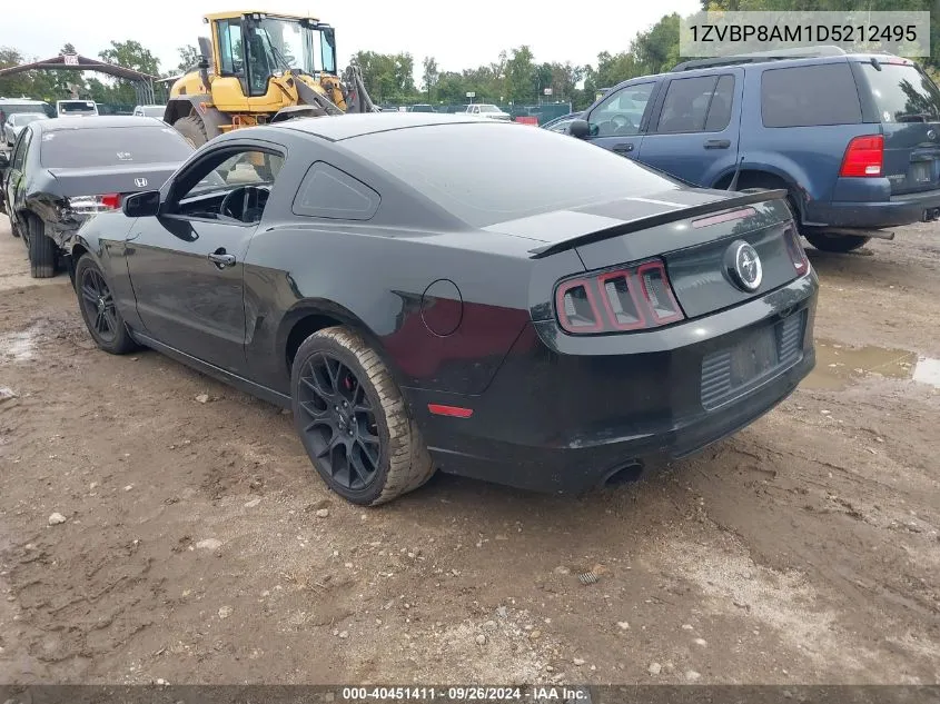 2013 Ford Mustang V6 VIN: 1ZVBP8AM1D5212495 Lot: 40451411