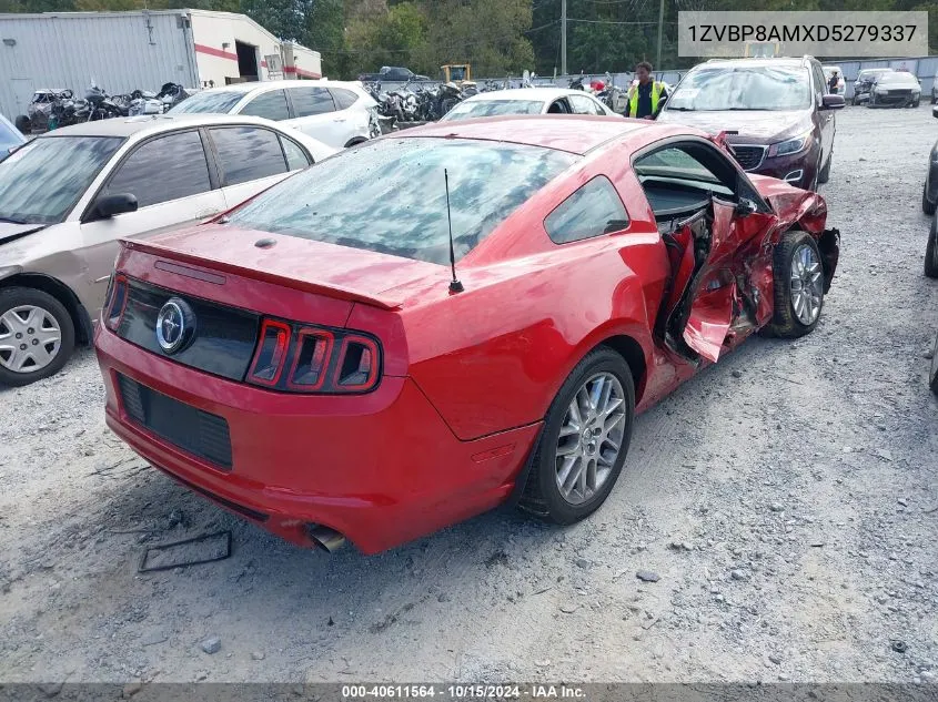 2013 Ford Mustang V6 Premium VIN: 1ZVBP8AMXD5279337 Lot: 40611564