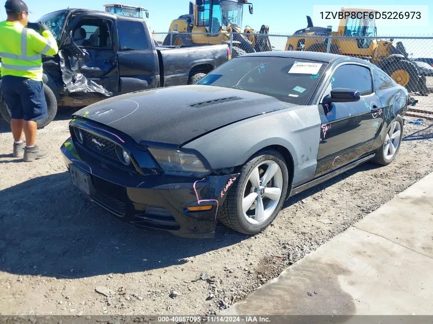 2013 Ford Mustang Gt VIN: 1ZVBP8CF6D5226973 Lot: 40857095