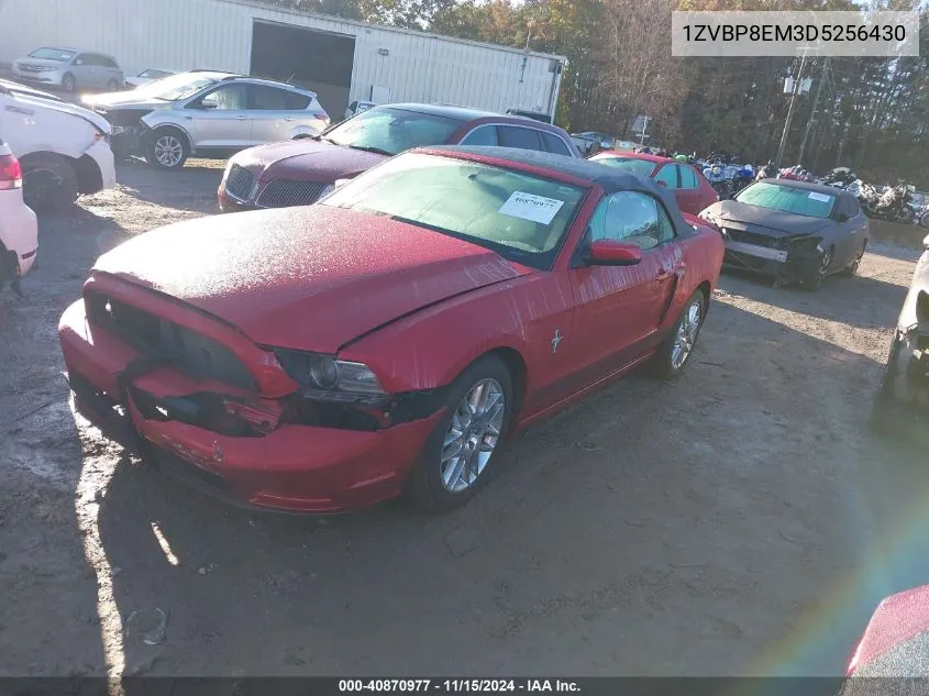 2013 Ford Mustang V6 Premium VIN: 1ZVBP8EM3D5256430 Lot: 40870977