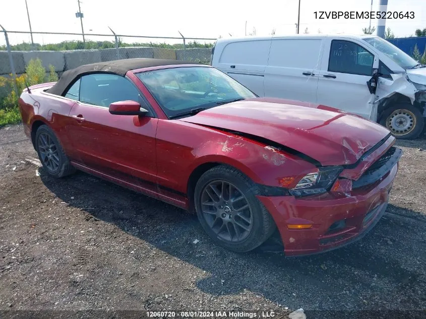 1ZVBP8EM3E5220643 2014 Ford Mustang V6 Premium