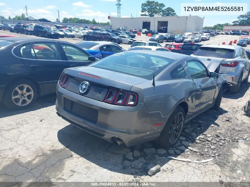 2014 Ford Mustang V6 VIN: 1ZVBP8AM4E5265581 Lot: 39604933