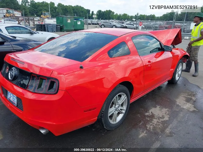 2014 Ford Mustang V6 VIN: 1ZVBP8AM3E5297891 Lot: 39638822