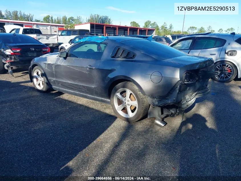 2014 Ford Mustang V6 VIN: 1ZVBP8AM2E5290513 Lot: 39664856