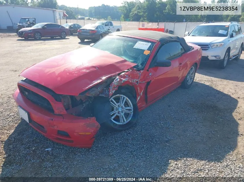 2014 Ford Mustang V6 VIN: 1ZVBP8EM9E5238354 Lot: 39721389