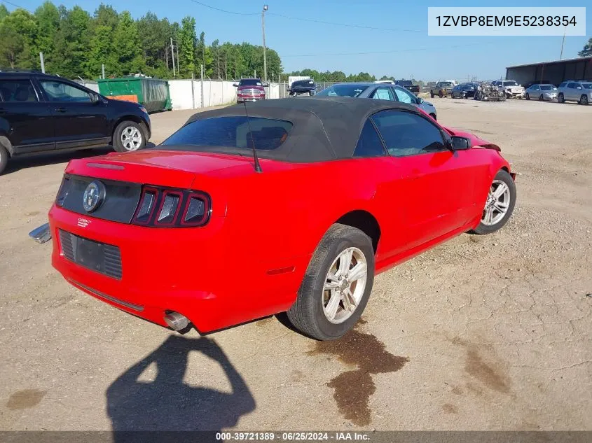 2014 Ford Mustang V6 VIN: 1ZVBP8EM9E5238354 Lot: 39721389