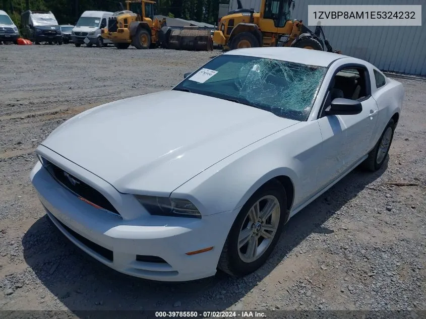 2014 Ford Mustang V6 VIN: 1ZVBP8AM1E5324232 Lot: 39785550