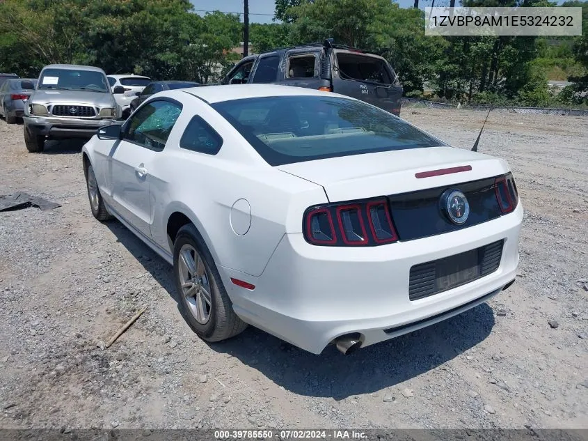 2014 Ford Mustang V6 VIN: 1ZVBP8AM1E5324232 Lot: 39785550